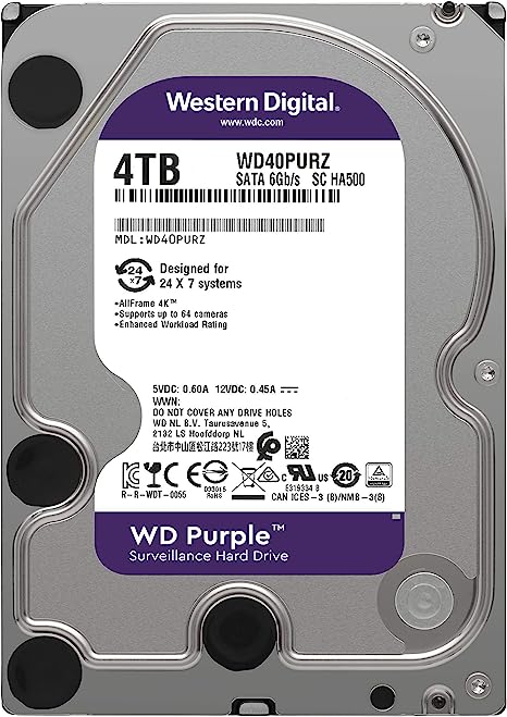 4 TB Surveillance HDD (Hikvision)