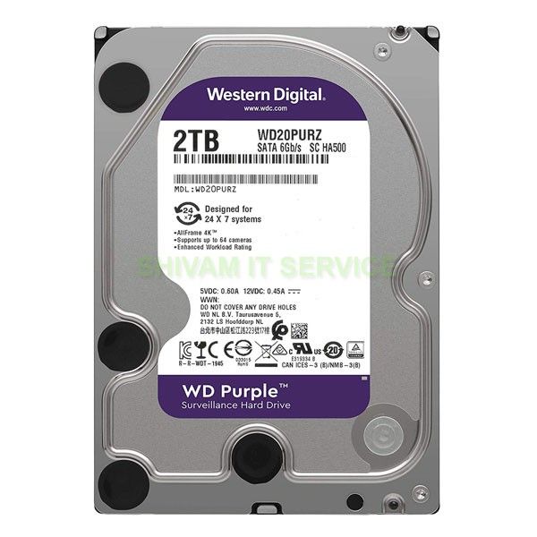 2 TB Surveillance HDD 
