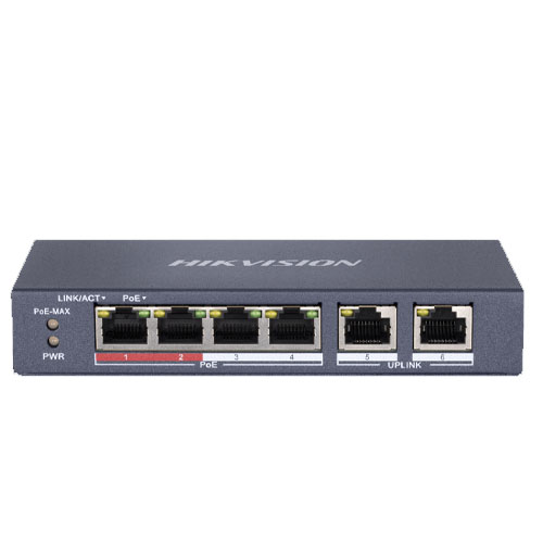 DS-3E0106P-E/M  (4 port Dual Up Link)